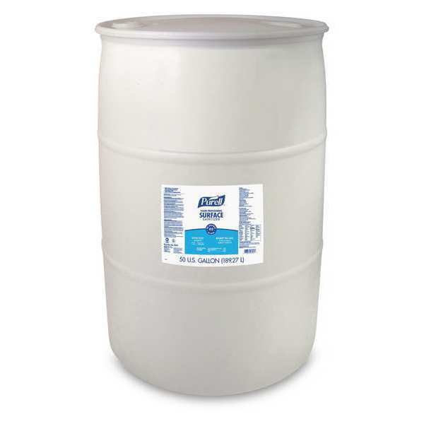 Disinfectant and Sanitizer, 50 gal. Drum, Light Citrus