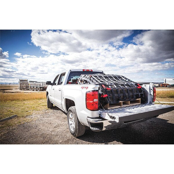 Cargo Net, Black, Polyester, 8 ft. 3