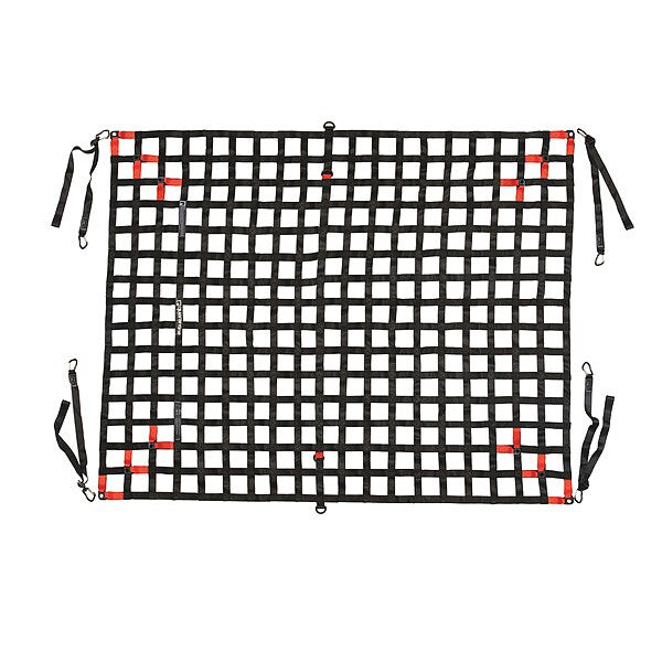 Cargo Net, Black, Polyester, 9 ft. 6