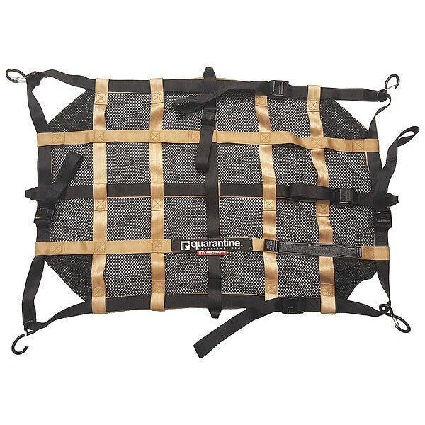 Cargo Net, Black, Polyester, 3 ft.L, 400 lb.
