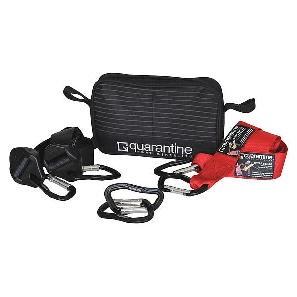 Tie Down Strap Accesory Kit, Black, 50