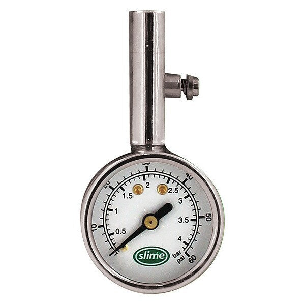 Dial Tire Pressure Gauge, 5 to 60 psi