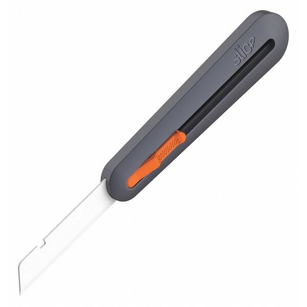 Utility Knife, Retractable, Utility, General Purpose, 6 3/32 in L.