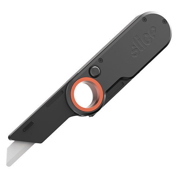 Utility Knife, Retractable, Utility, General Purpose, 4 21/64 in L.