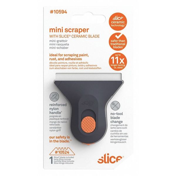 Scraper, Single Edge Razor, 2 7/16 in W