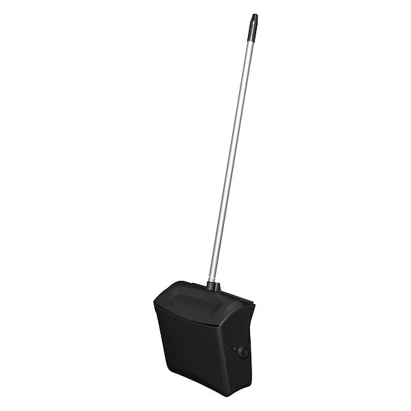 Long Handled Dust Pan, Black
