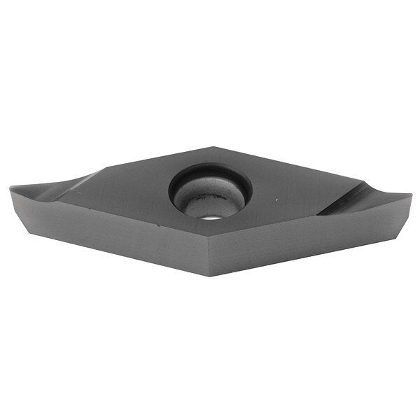 Diamond Turning Insert, Diamond, 1/4 in, VCGT, 35  Degrees, 0.0079 in, Carbide