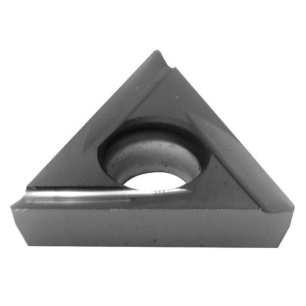 Triangle Turning Insert, Triangle, 1/4 in, TPGT, 0.0156 in, Carbide