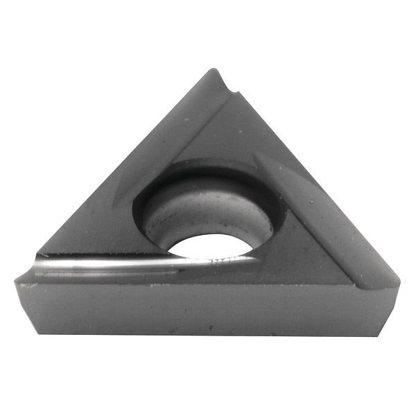 Triangle Turning Insert, Triangle, 1/4 in, TPGT, 0.0156 in, Carbide