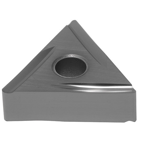 Triangle Turning Insert, Triangle, 3/8 in, TNML, 0.0156 in, Carbide