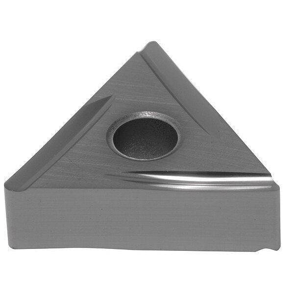 Triangle Turning Insert, Triangle, 3/8 in, TNPL, 0.0079 in, Carbide