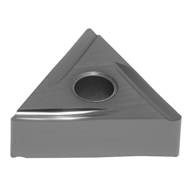 Triangle Turning Insert, Triangle, 3/8 in, TNPR, 0.0156 in, Carbide