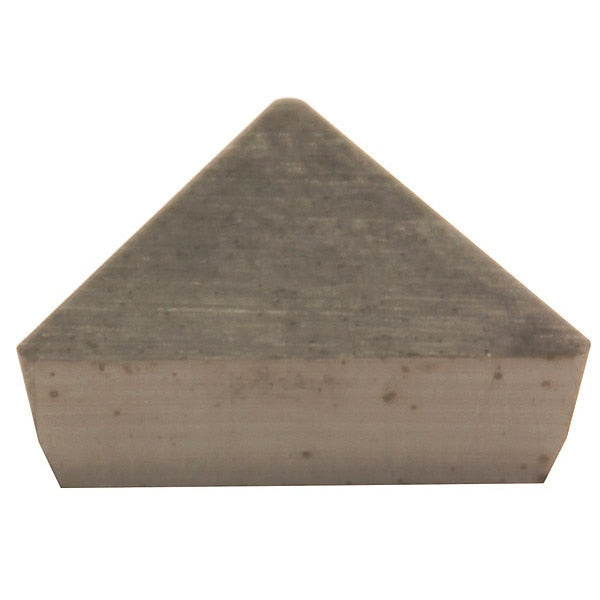 Triangle Turning Insert, Triangle, 1/4 in, TPG, 0.0156 in, Carbide
