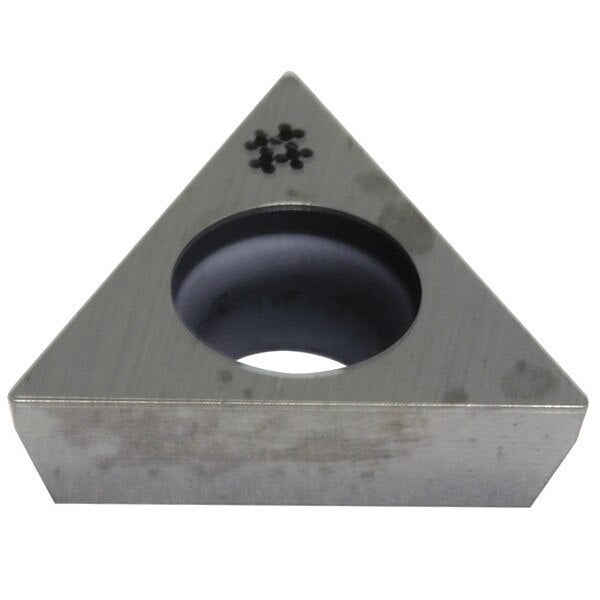 Triangle Turning Insert, Triangle, 1/4 in, TPGA, 0.0156 in, Carbide