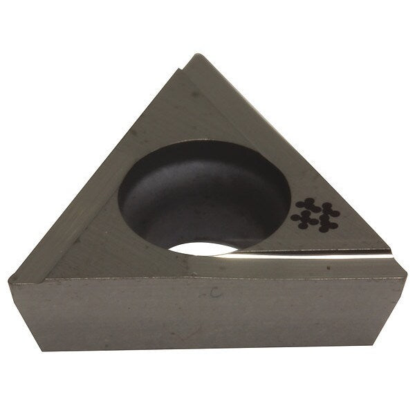 Triangle Turning Insert, Triangle, 3/8 in, TPGG, 0.0156 in, Carbide