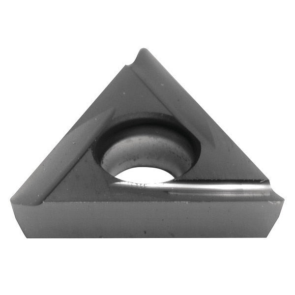 Triangle Turning Insert, Triangle, 1/4 in, TPGT, 0.0312 in, Carbide