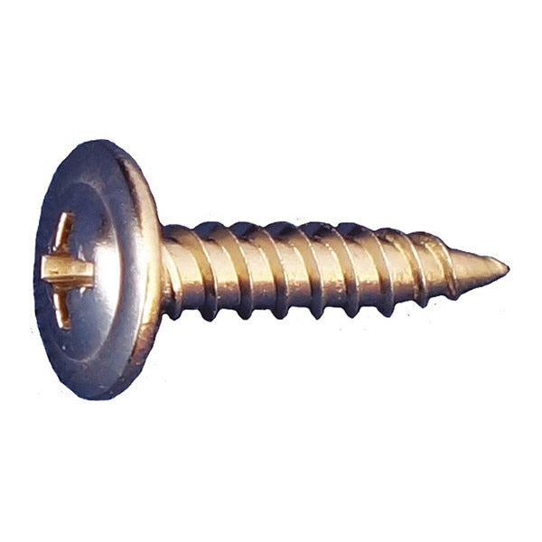Sheet Metal Screw, #8 x 1/2 in, 305  STAINLESS STEEL Stainless Steel Truss Head Phillips Drive