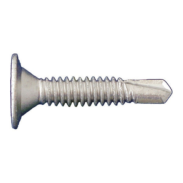 Self-Drilling Screw, #10-24 x 1-1/2 in, ACQ Dagger Ultra-Guard Coating Steel Wafer Head 3000 PK