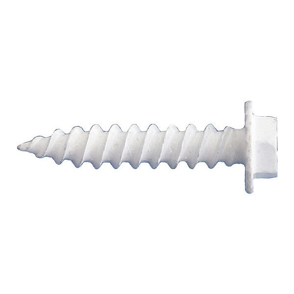 Sheet Metal Screw, #10 x 1-1/2 in, Dagger-Guard Steel Hex Head Hex Drive, 3500 PK