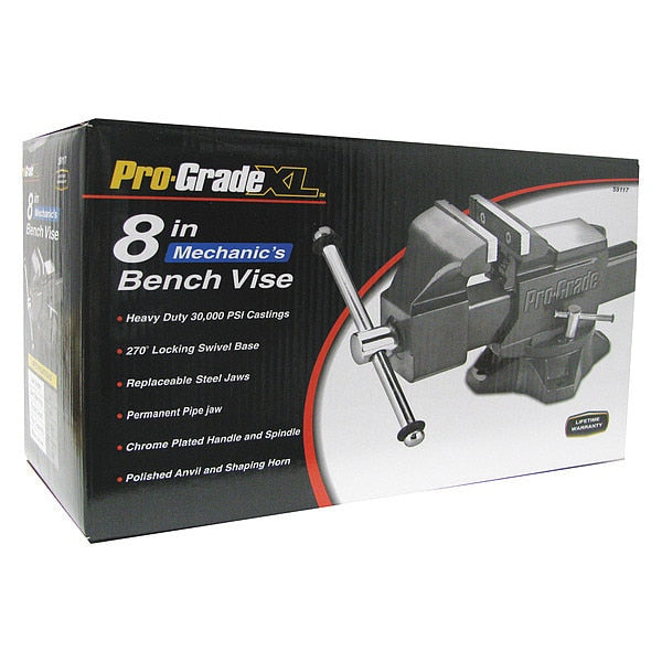 Heavy Duty Swivel Bench Vise, 8