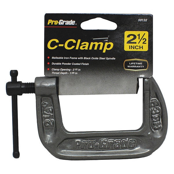C-Clamp, 2, 1/2x1-3/8