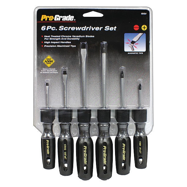 Screwdriver Set, 6 pcs.