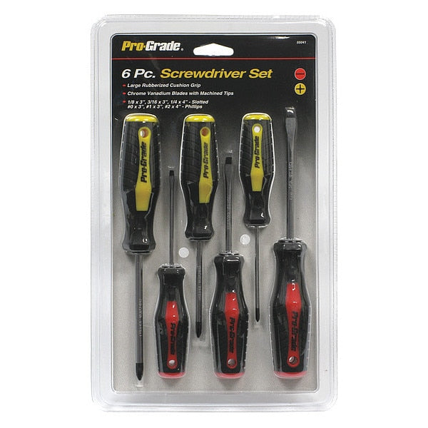 Screwdriver Set, 6 pcs.