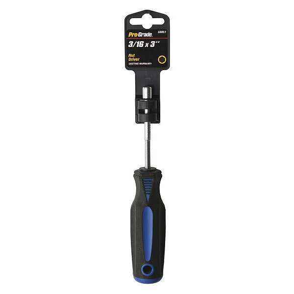 Nut Driver, 3/16x3