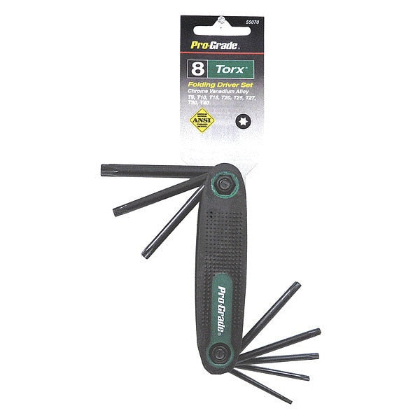 8 Piece Torx? Fold-Up, Torx? Key Set