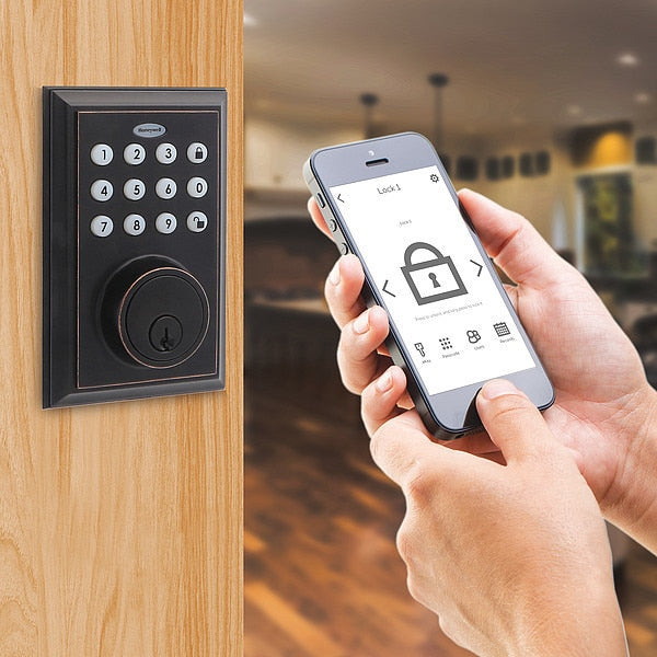 Entry Deadbolt, w/Keypad, BluetoothEnabled