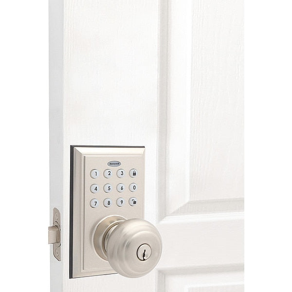 Entry DoorKnob, w/Keypad, BluetoothEnabled