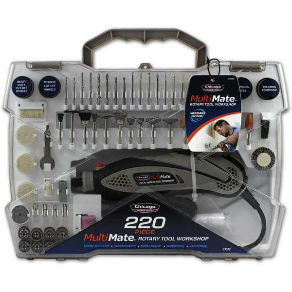 Rotary Tool Workshop, 220 pcs.