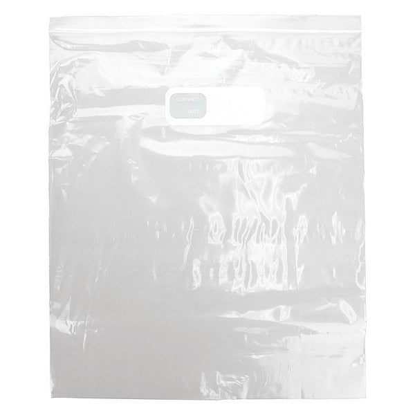 Freezer Bag, Zip, 2 gal., 13