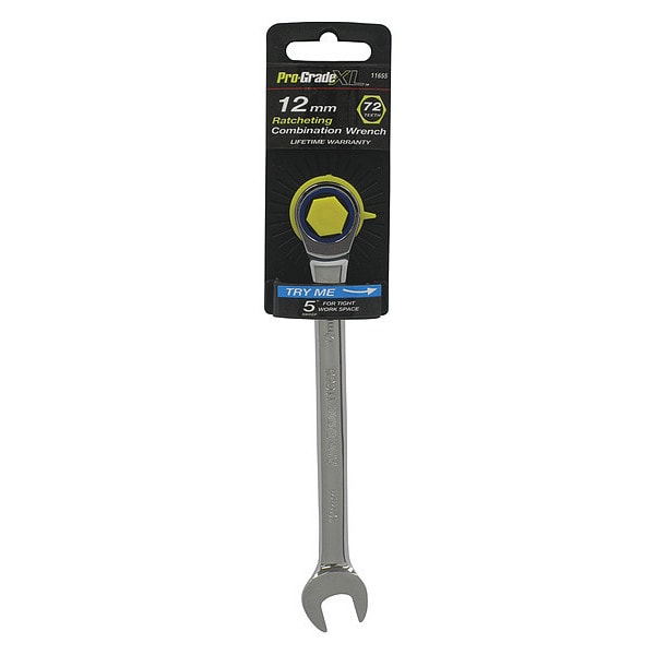 Ratcheting Combo Wrench, 12mm