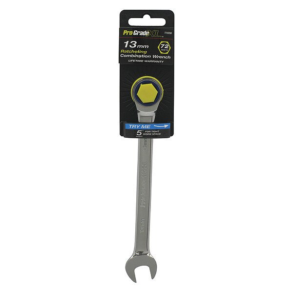 Ratcheting Combo Wrench, 13mm