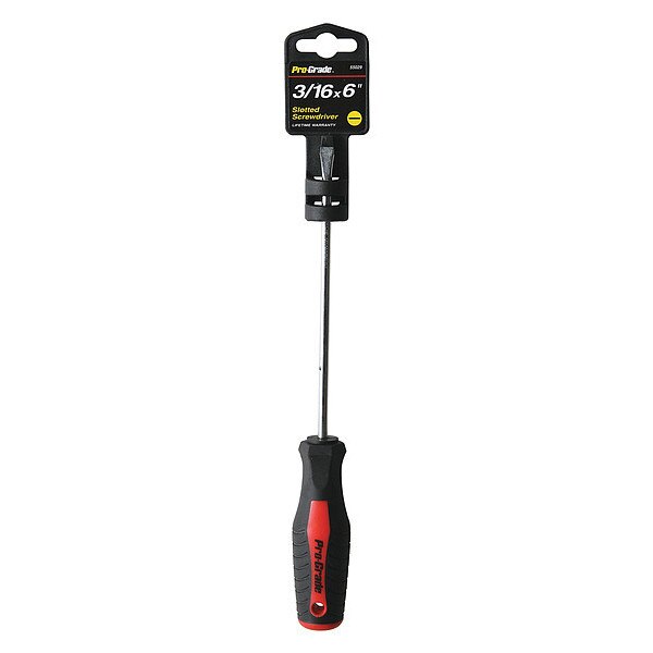 Slotted Screwdriver, 3/16x6