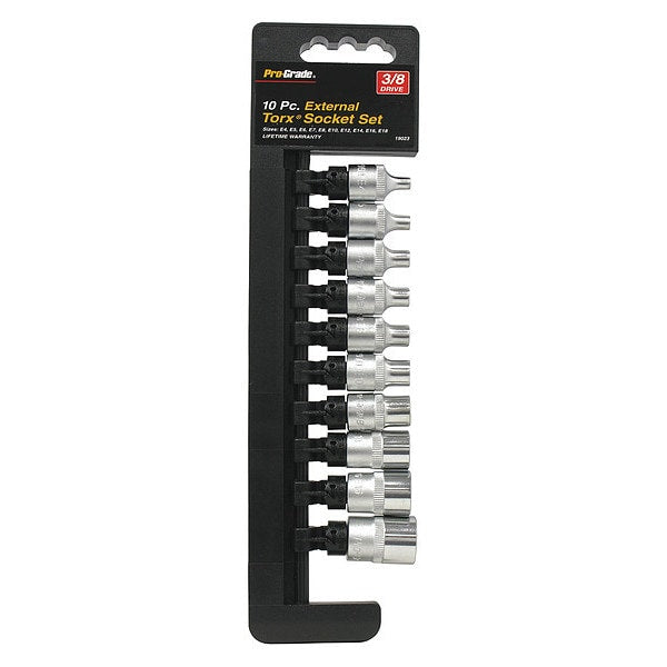 External Torx Set, 10 pcs., 3/8