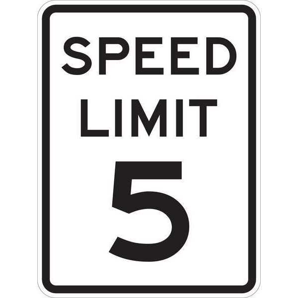 Traffic Sign, 24 in H, 18 in W, Aluminum, Rectangle, English, 94210
