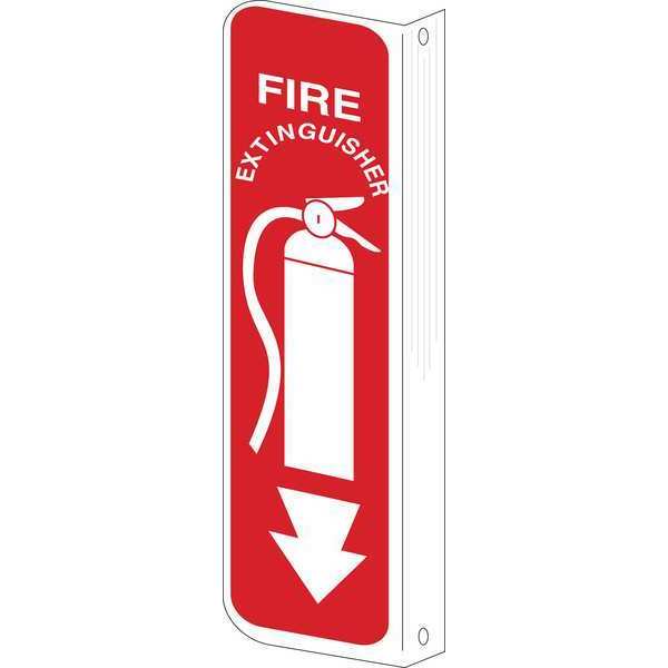 Fire Extinguisher Sign, 12X4