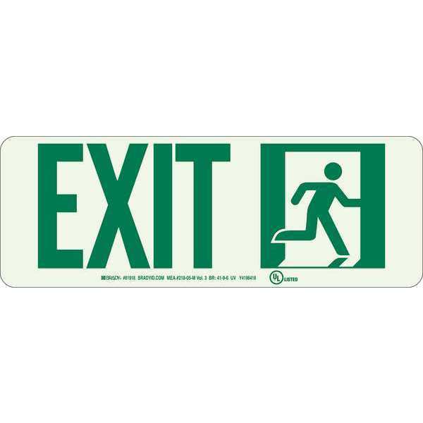 Exit Sign, 5X14