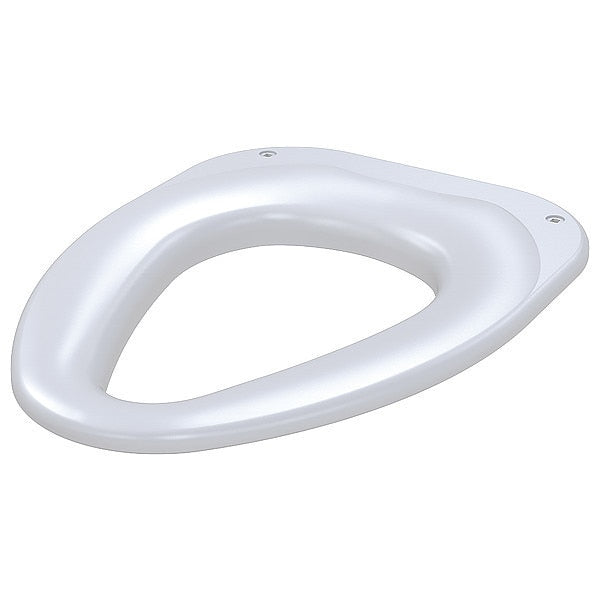Toilet Seat, Without Cover, Plastic, Elongated, White