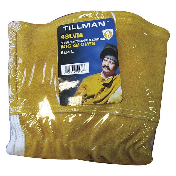 MIG/TIG Welding Gloves, Goatskin Palm, XL