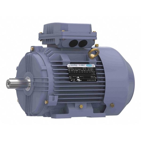 Metric Motor, 4 HP, 3,500 RPM, 575V AC, 100L