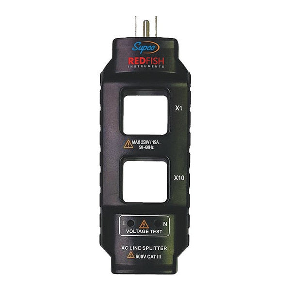 AC Line Splitter, 15A Max. Input Current