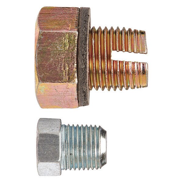 Double Piggyback Oil Drain Plug, 3