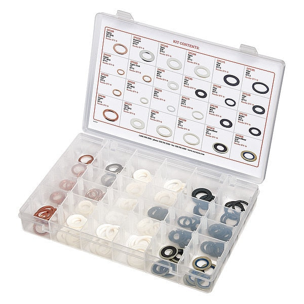Oil Drain Plug Gasket Assortment, 7