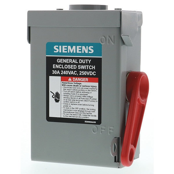 Safety Switch, General Duty, 2 Phase