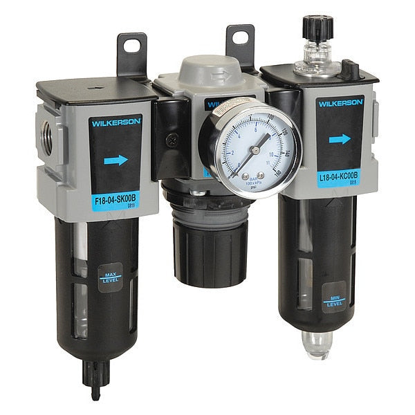 Filter/Regulator/Lubricator, 3 pcs.
