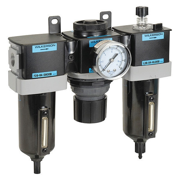 Filter/Regulator/Lubricator, 3 pcs.