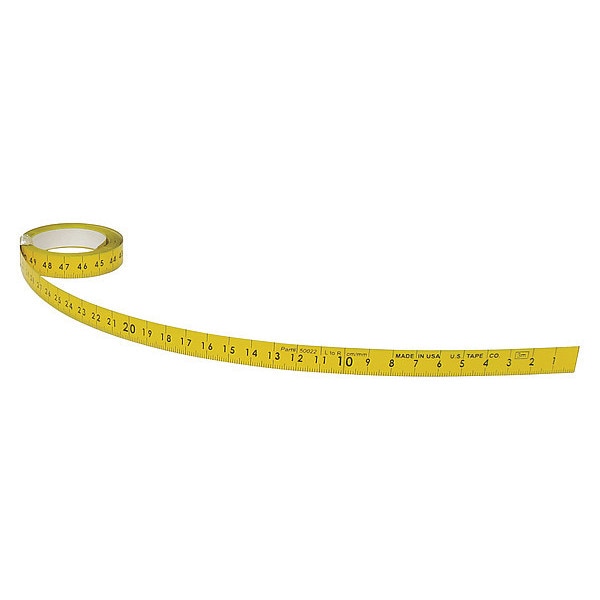 120 in Adhesive Tape Measure, 1/2 in Blade
